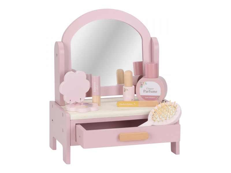 Toaletní stoleček dřevěný Pink