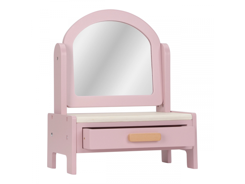 Toaletní stoleček dřevěný Pink