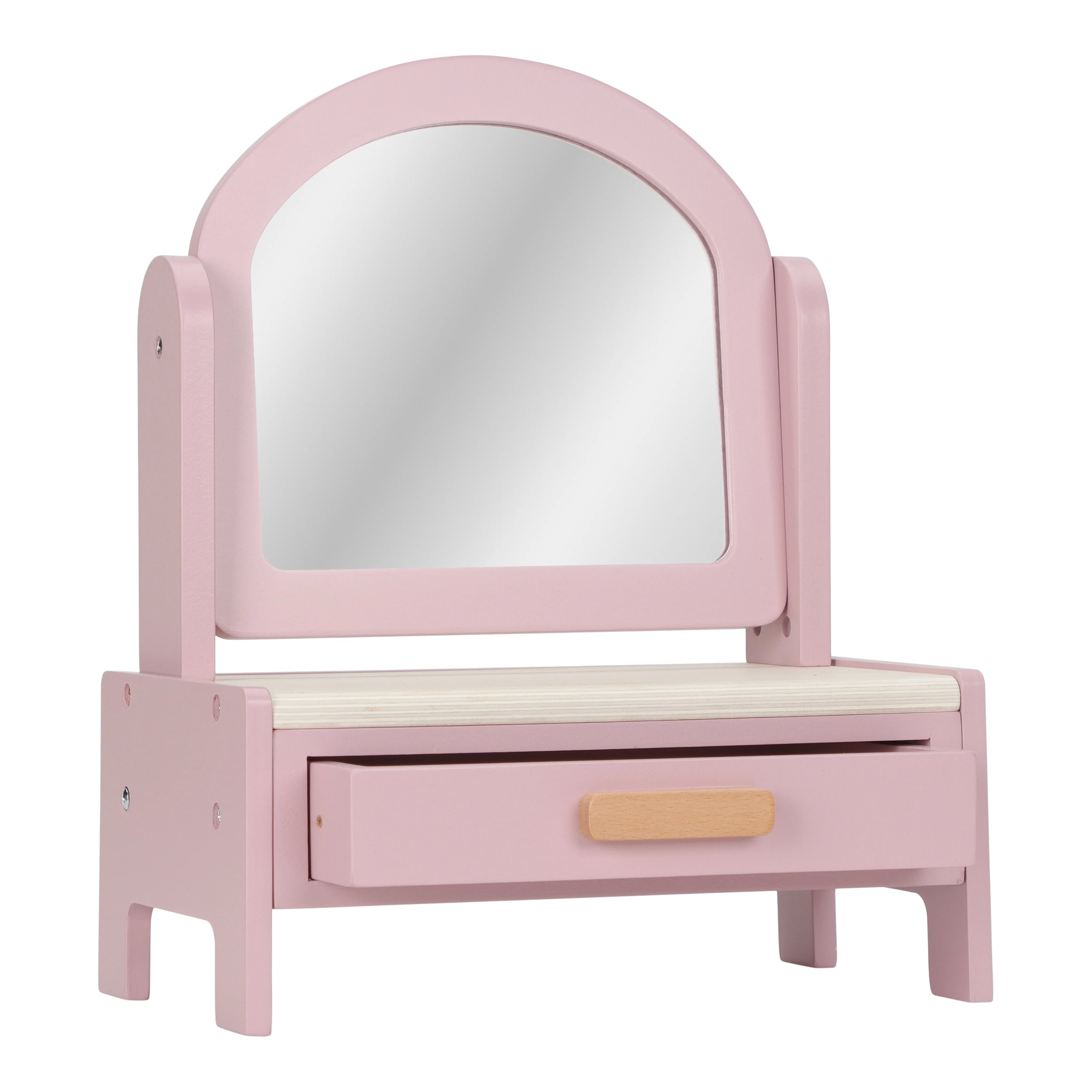 Toaletní stoleček dřevěný Pink