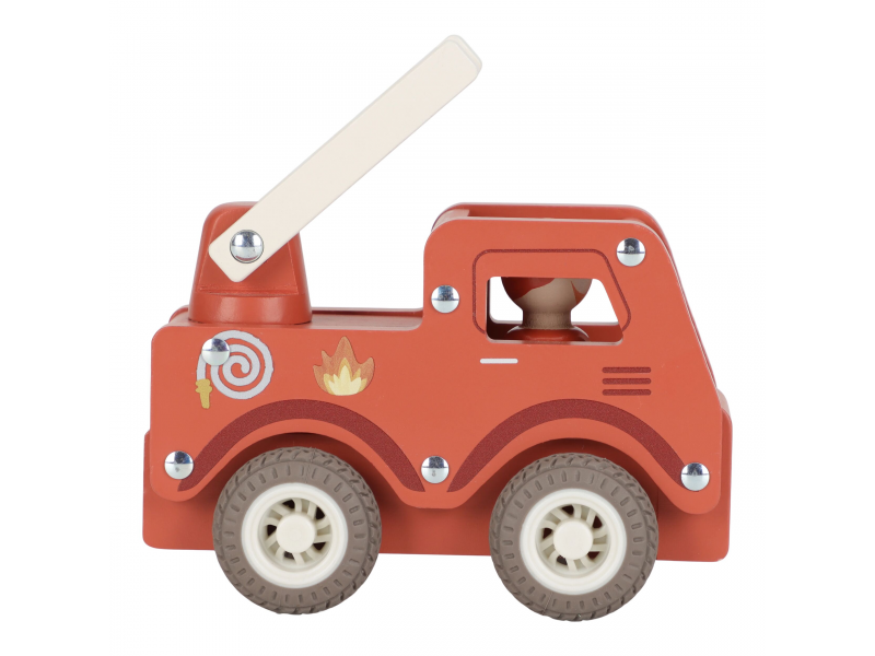 Hasičské auto dřevěné