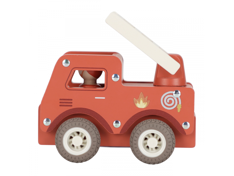 Hasičské auto dřevěné