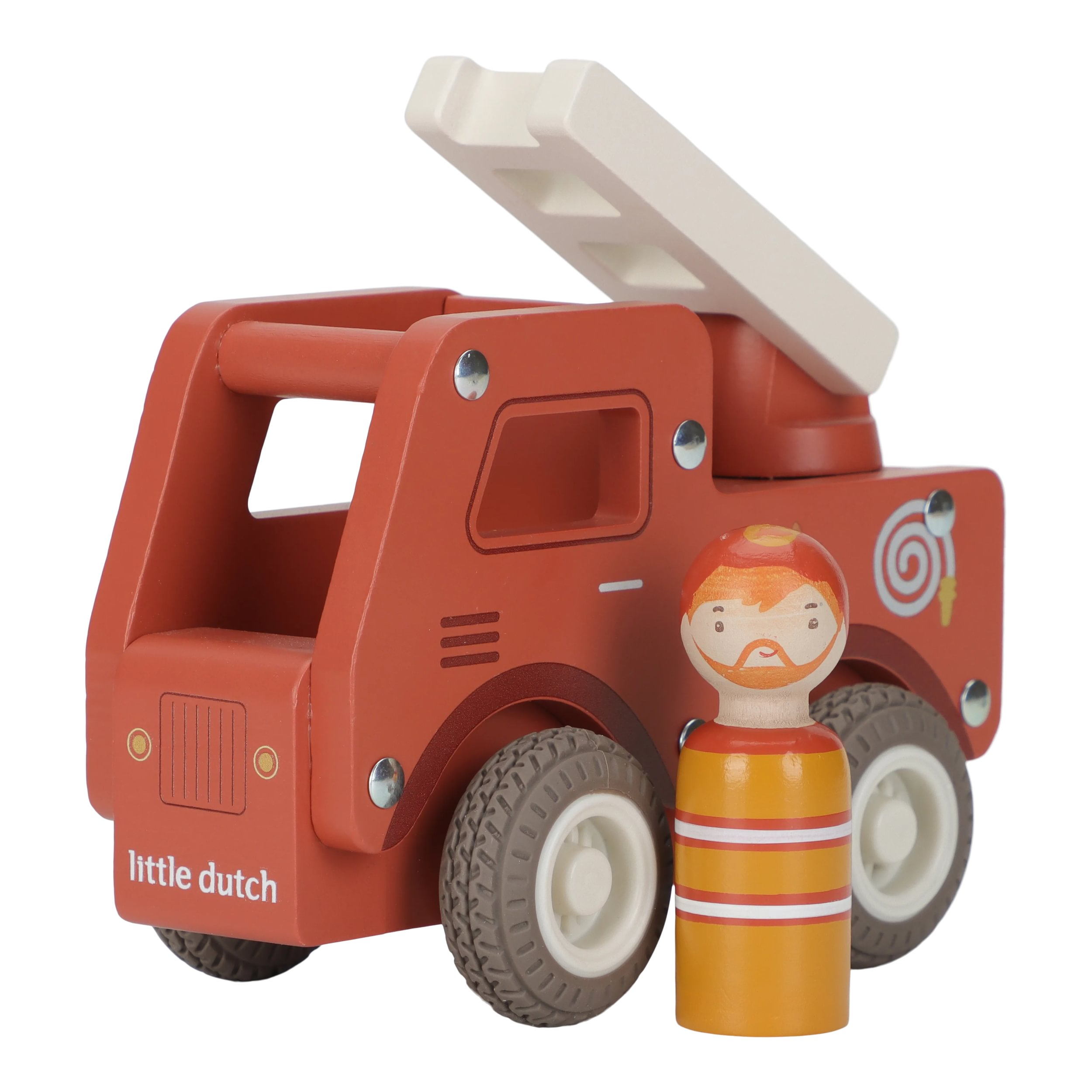 Hasičské auto dřevěné