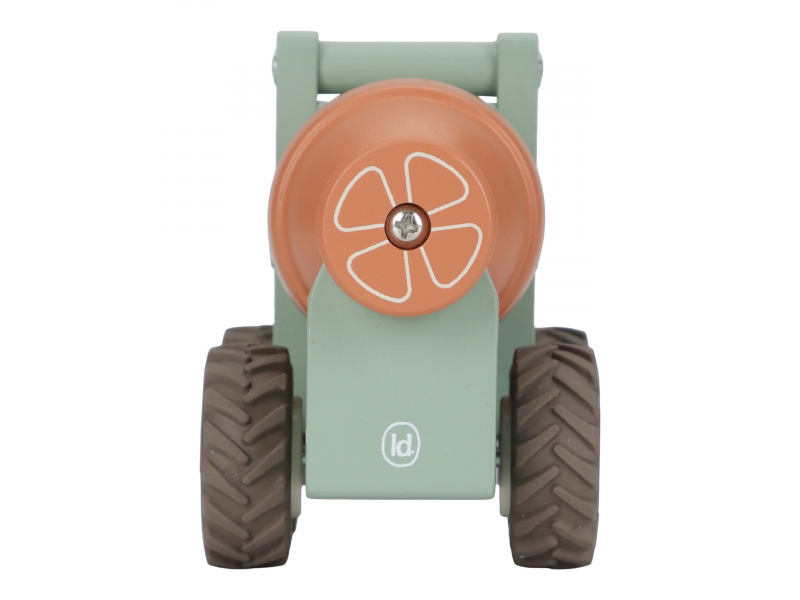 Náklaďák s míchačkou dřevěný