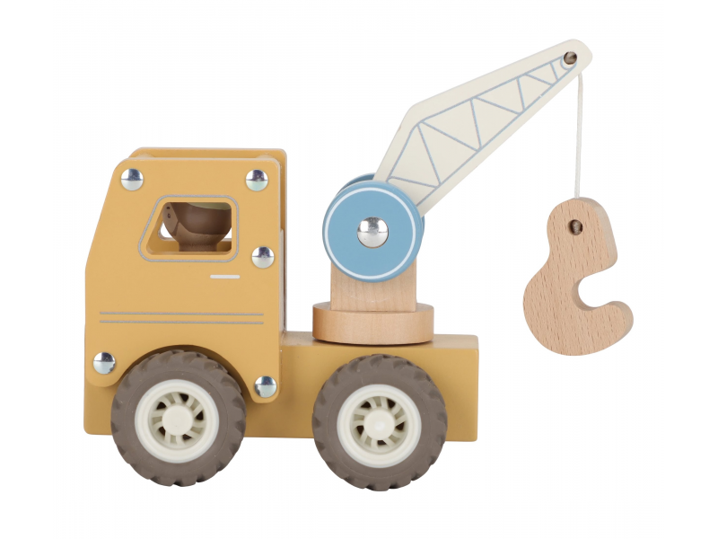 Autojeřáb dřevěný