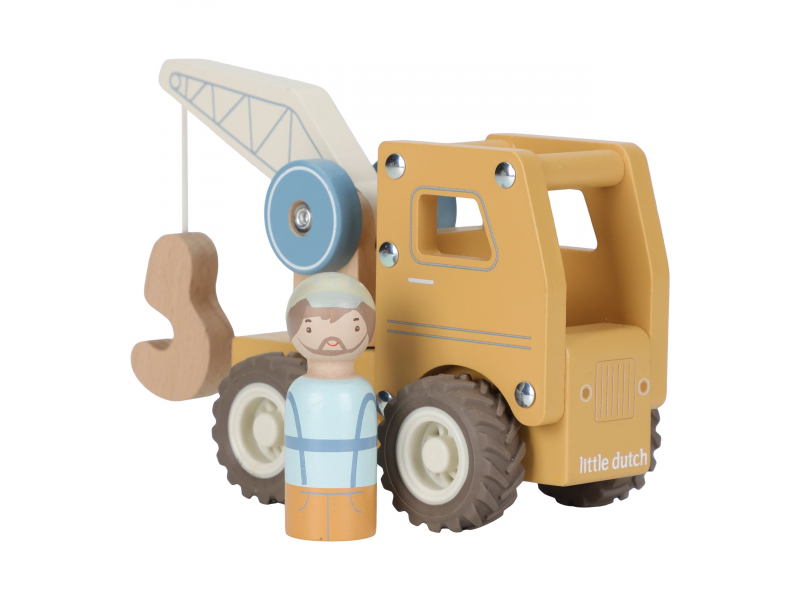 Autojeřáb dřevěný