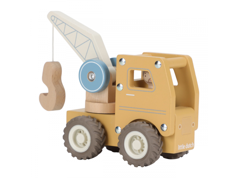 Autojeřáb dřevěný