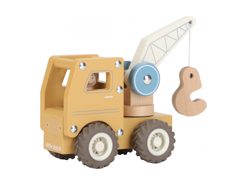 Autojeřáb dřevěný