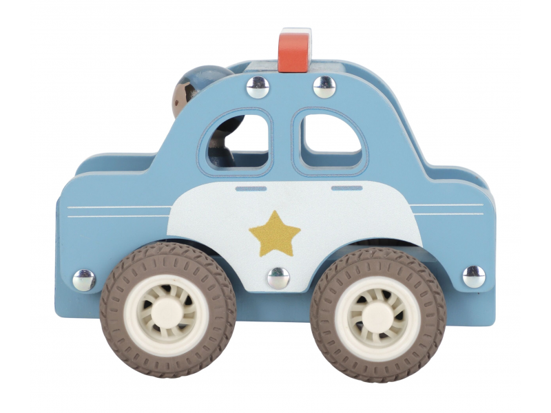Policejní auto dřevěné