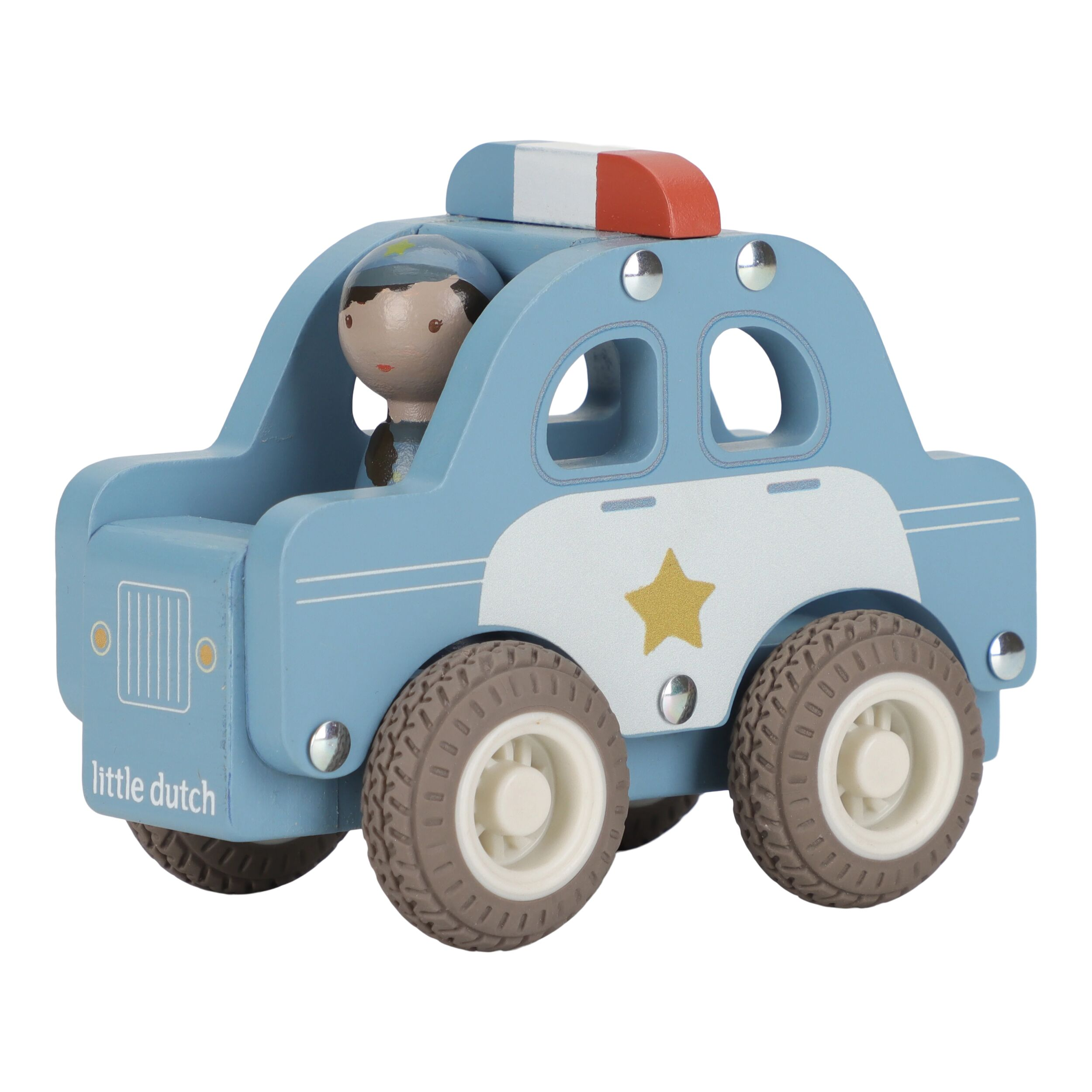 Policejní auto dřevěné