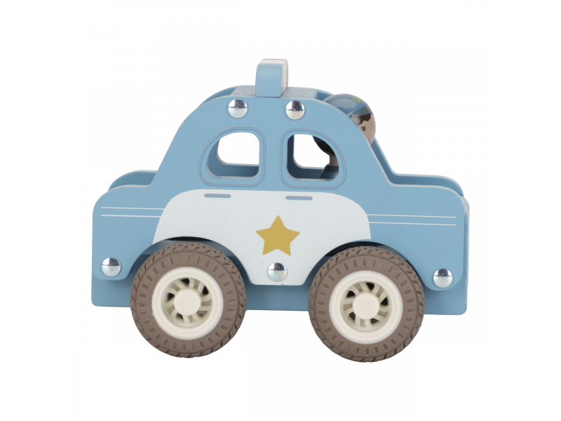 Policejní auto dřevěné