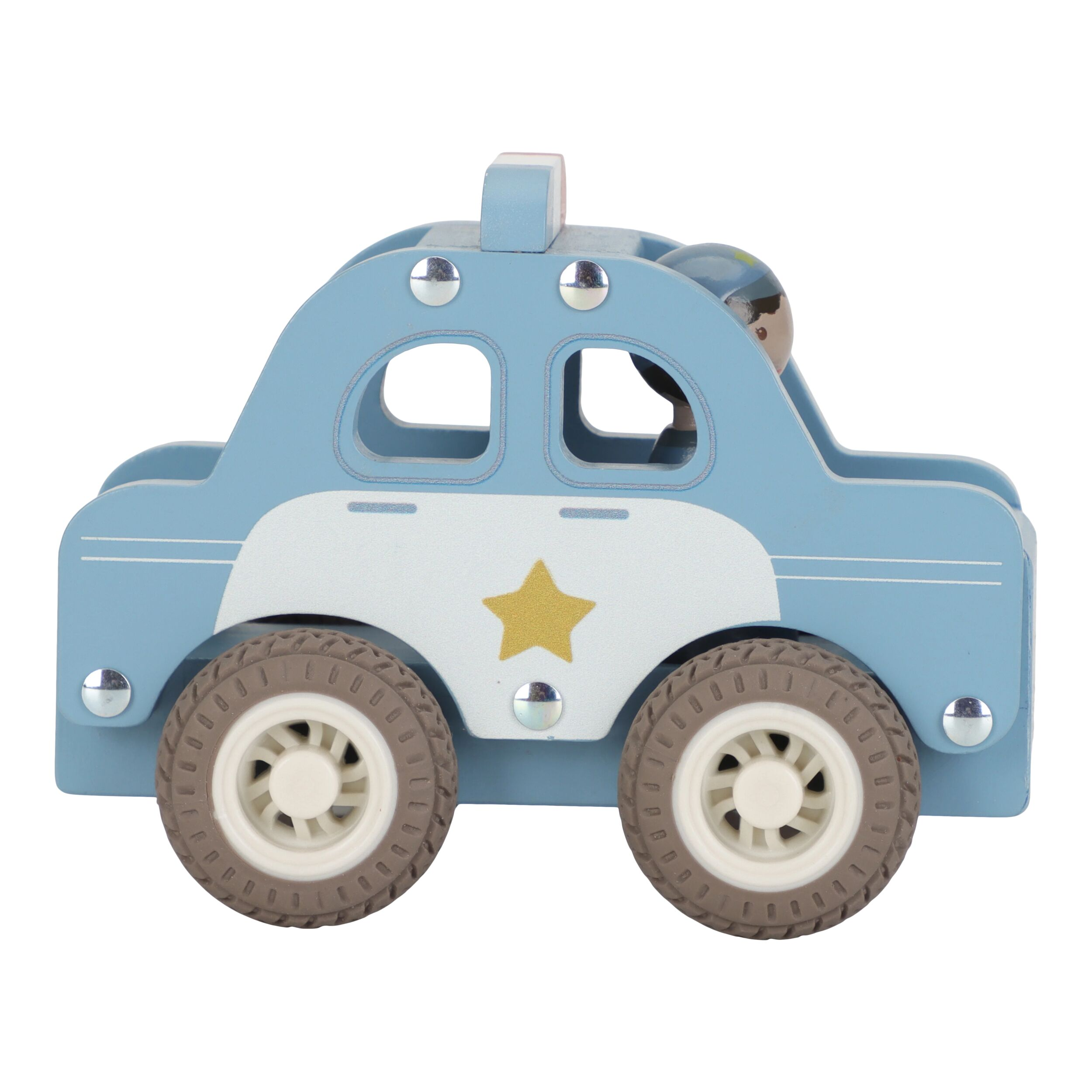 Policejní auto dřevěné