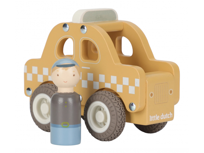 Taxi auto dřevěné