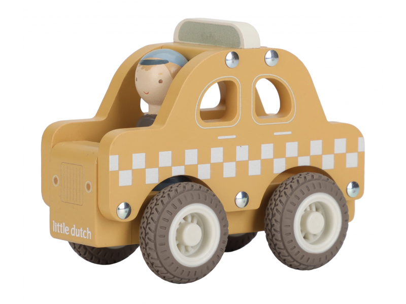 Taxi auto dřevěné