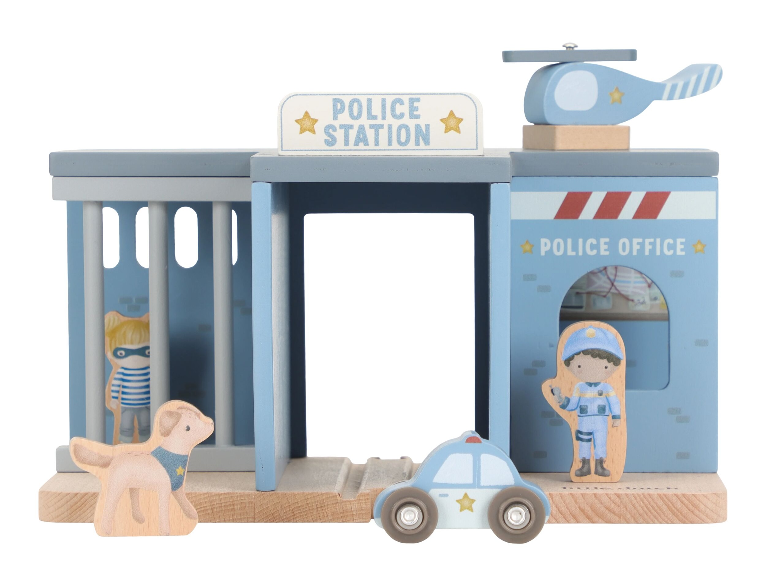 Policejní stanice dřevěná