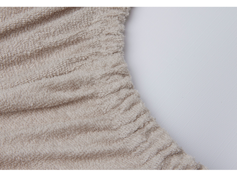 Potah na přebalovací podložku 50x70cm 2 ks froté Ivory / Nougat