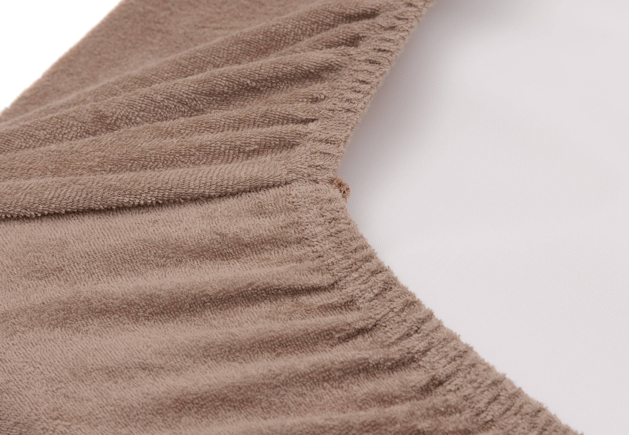 Potah na přebalovací podložku 50x70cm 2 ks froté Milky Coffee/Ivory