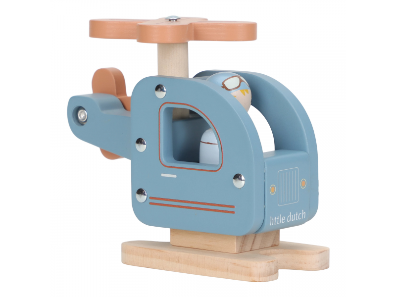 Helikoptéra dřevěná