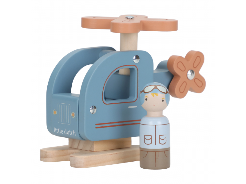 Helikoptéra dřevěná