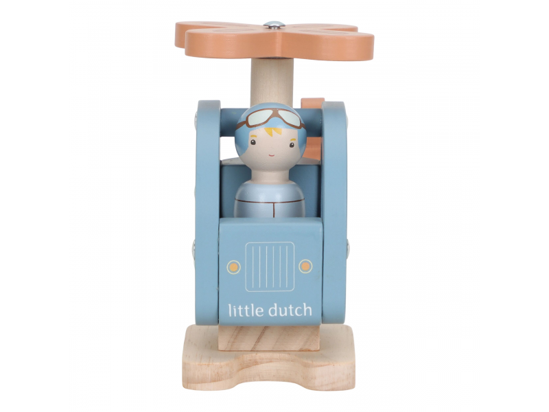 Helikoptéra dřevěná