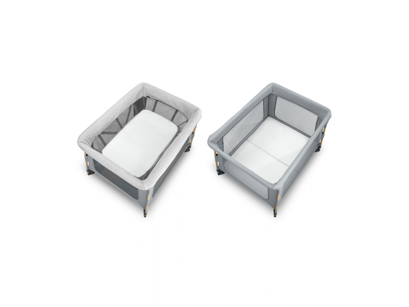 Prostěradlo do postýlky Swift 2ks White 6-42m