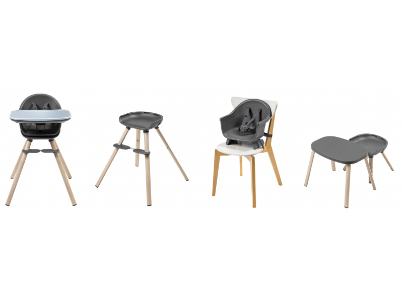 Moa židlička 4v1 Beyond Graphite