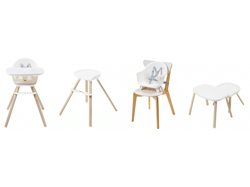 Moa židlička 4v1 Beyond White