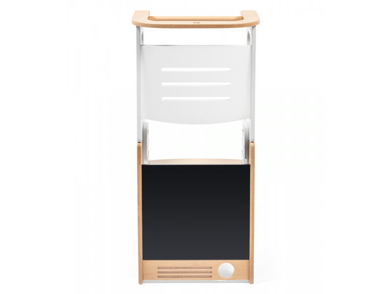 Učící věž 3v1 Toucan Natural White