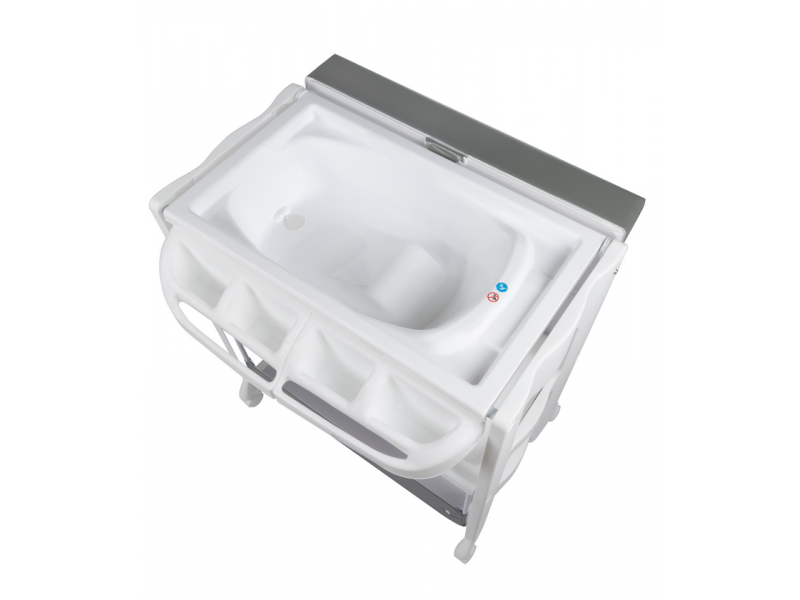 Přebalovací pult s vaničkou Rosie Mineral Grey