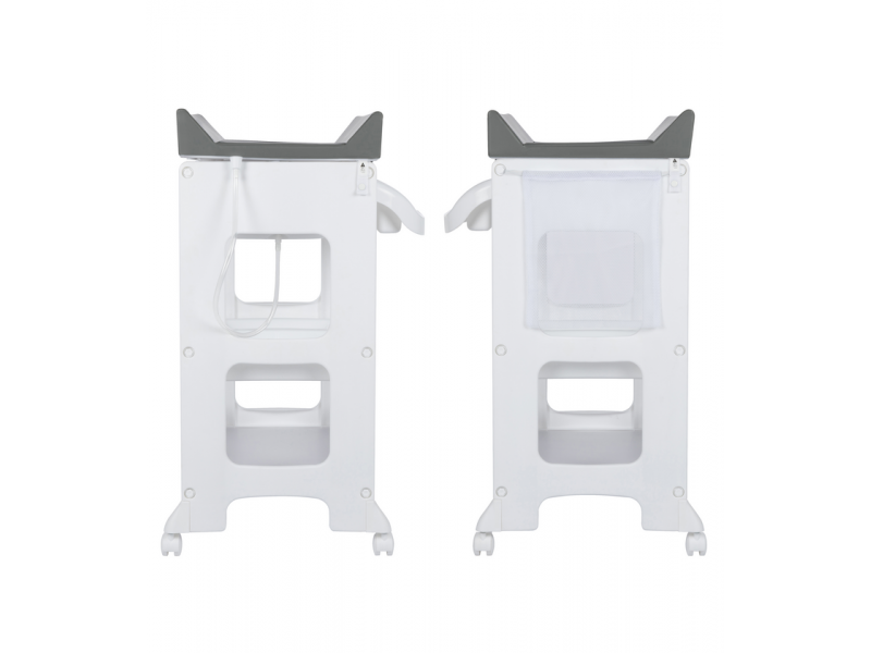 Přebalovací pult s vaničkou Rosie Mineral Grey