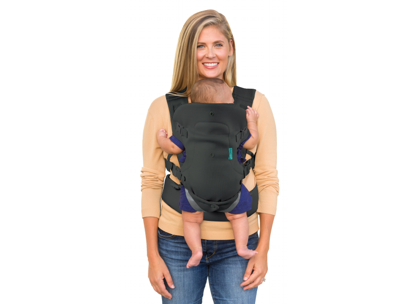 Nosítko Flip 4v1 Light & Airy Convertible Dark Grey