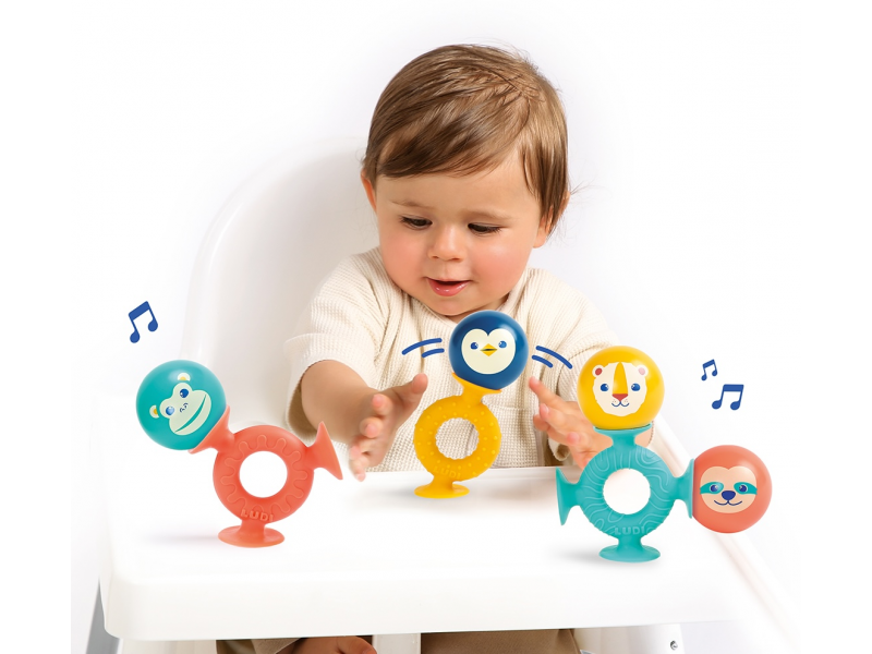 Chrastítka s přísavkou Smac Pop