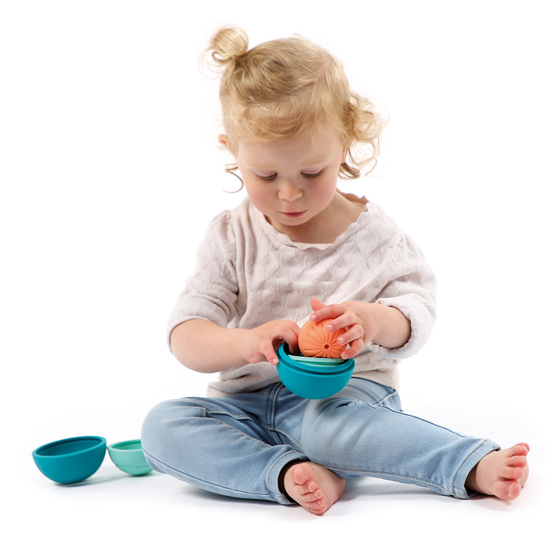 LUDI Míčky silikonové Ball in Ball