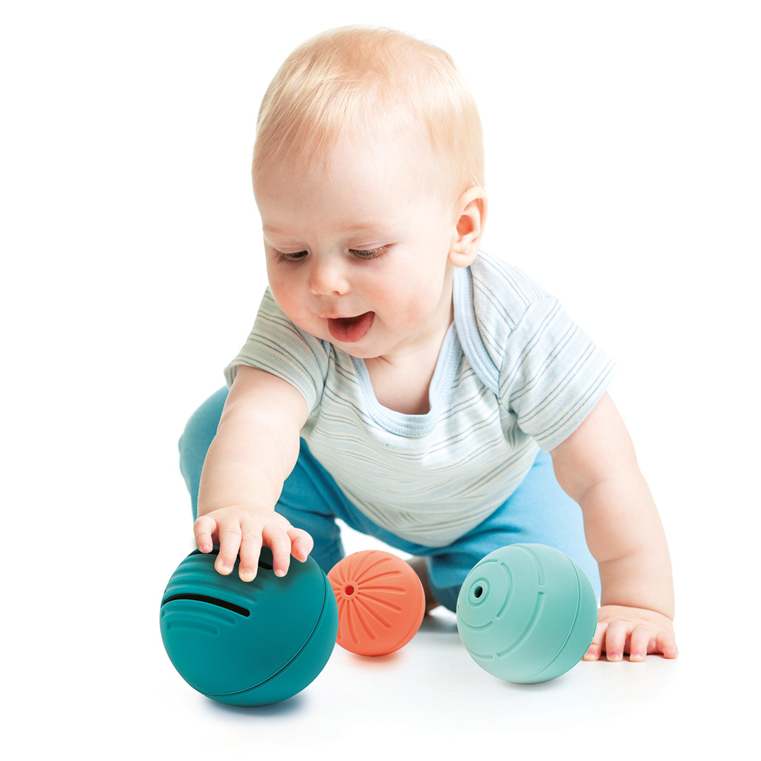 LUDI Míčky silikonové Ball in Ball