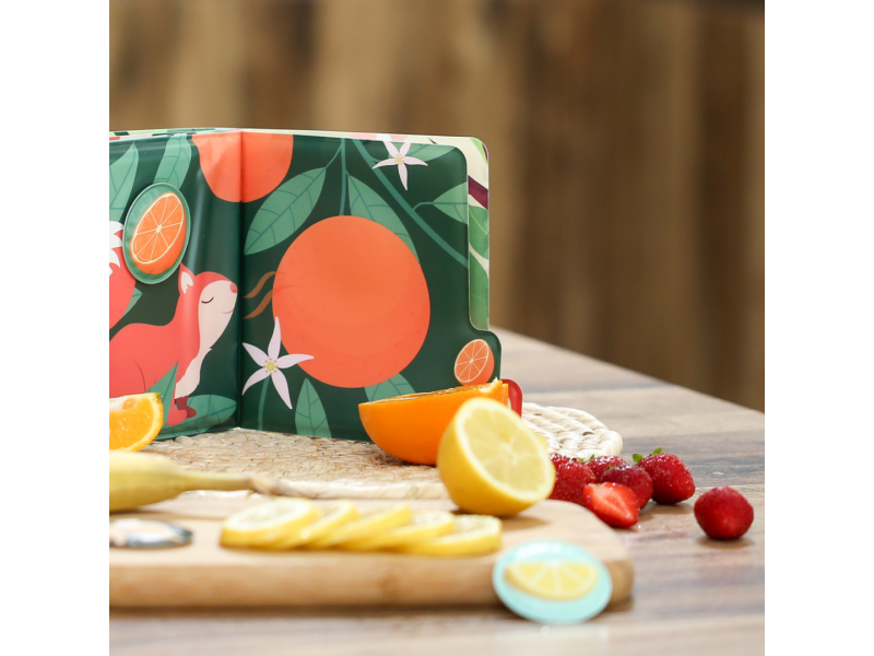 Kniha s vůní ovoce