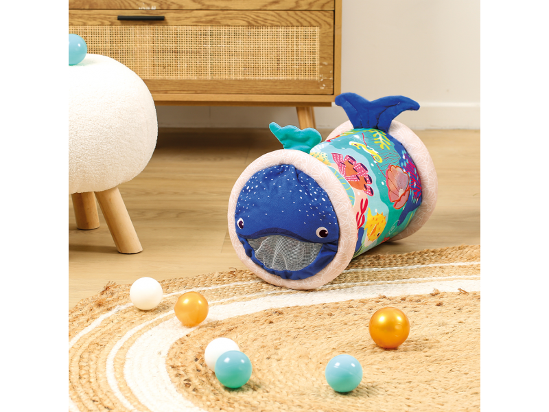 Nafukovací válec s aktivitami Velryba