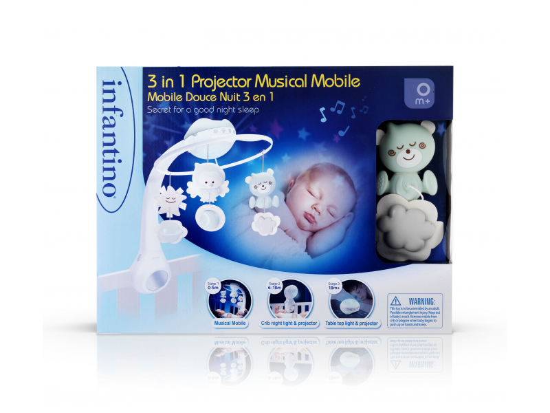 Hudební kolotoč s projekcí 3v1 Sage