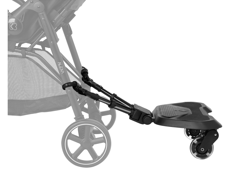 Stupátko ke kočárku Ally Black