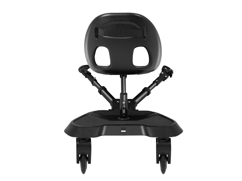 Stupátko ke kočárku se sedátkem Ally XL Black