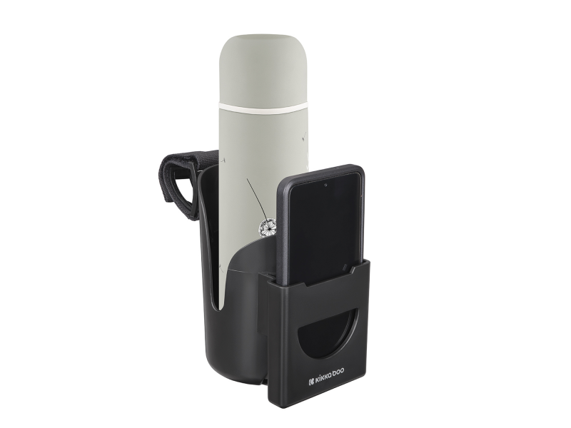 Držák na nápoj a mobil