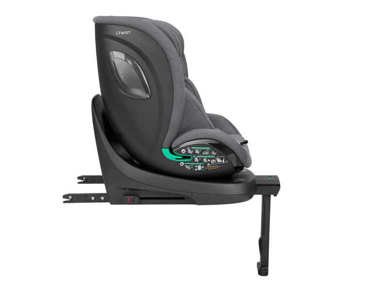 Autosedačka 40-150 cm i-Twist i-SIZE Light Grey