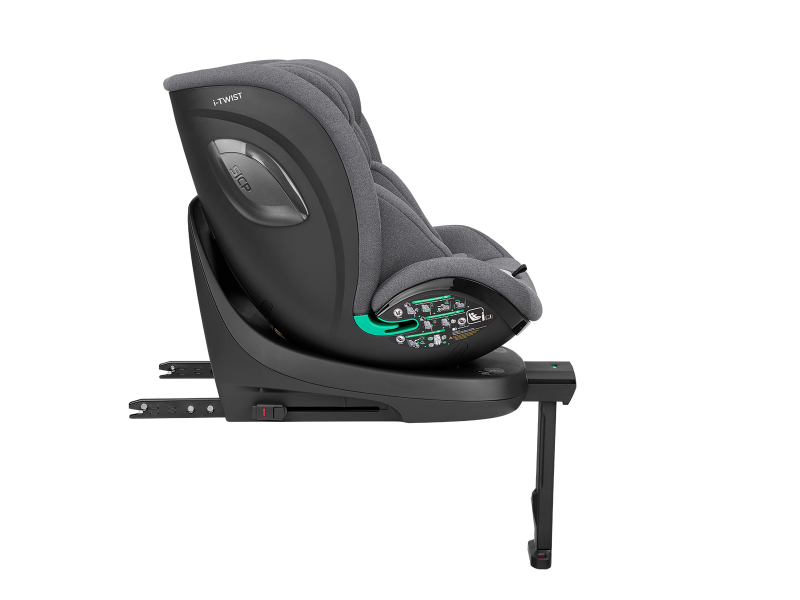 Autosedačka 40-150 cm i-Twist i-SIZE Light Grey