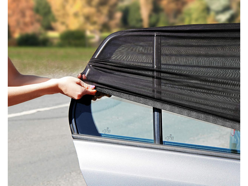 Sluneční clona do auta navlékací 2 ks