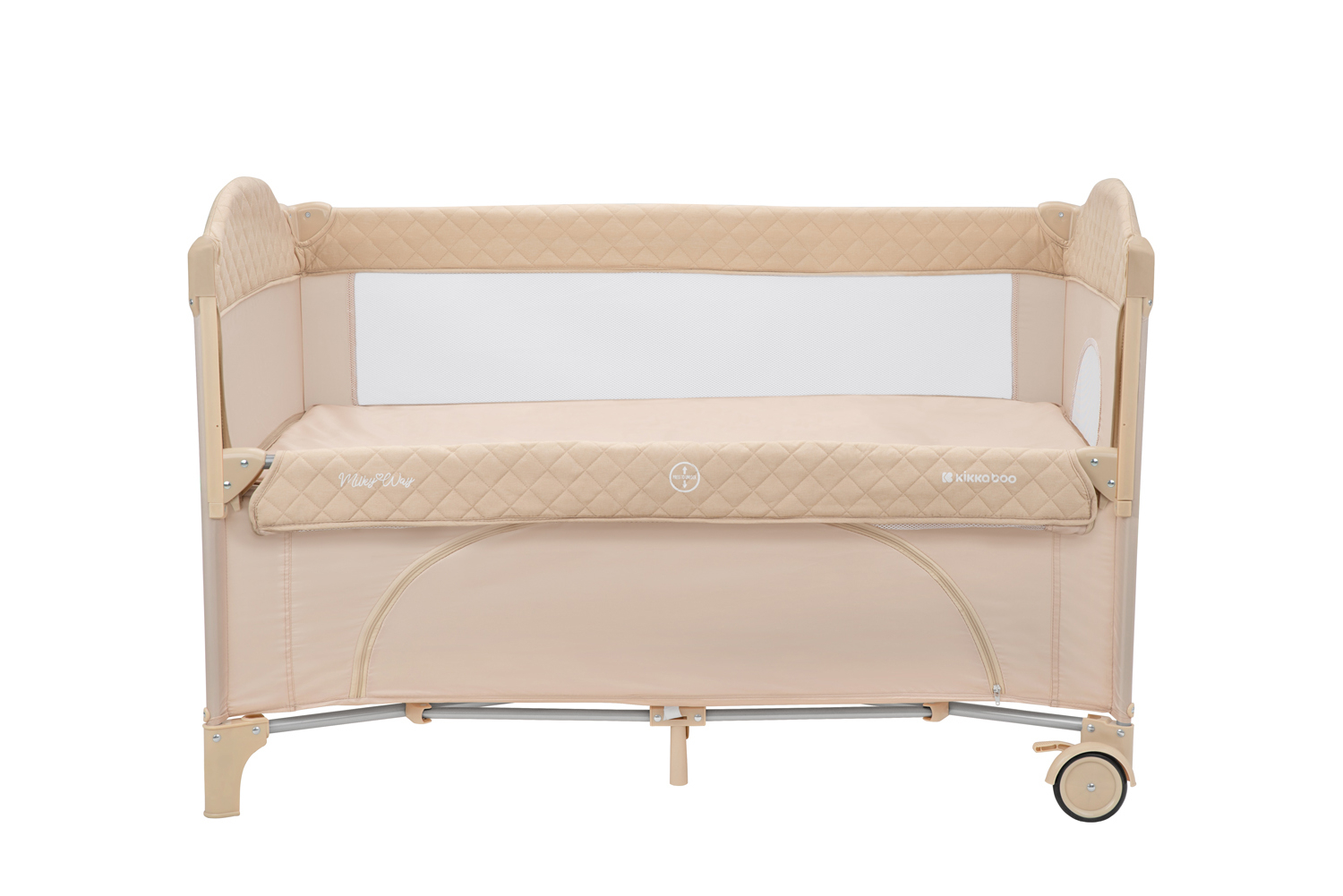 KIKKABOO Postýlka cestovní Milky Way Beige