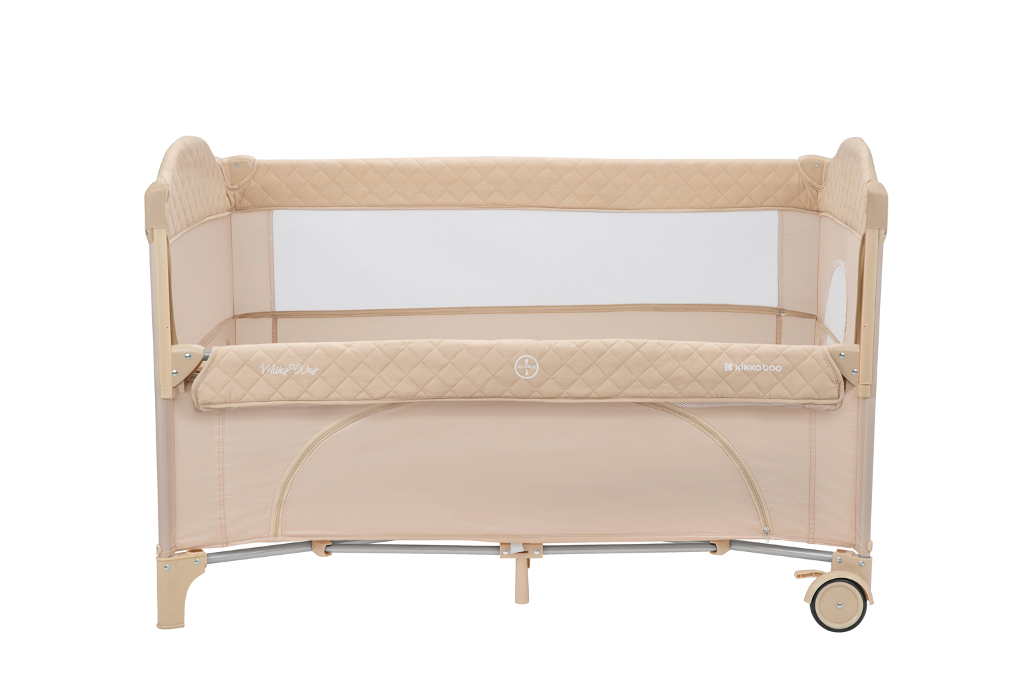 KIKKABOO Postýlka cestovní Milky Way Beige