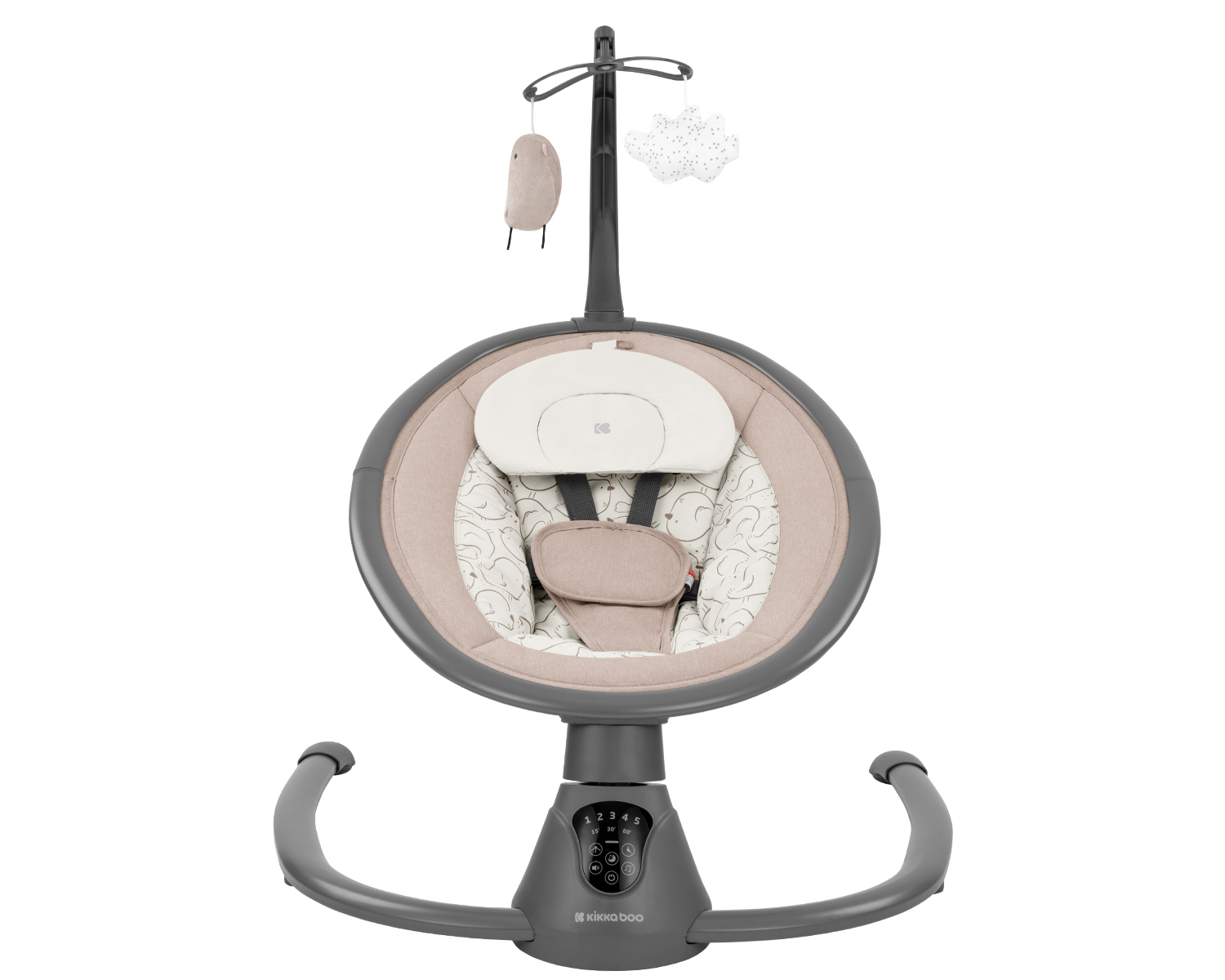 Houpací lehátko elektrické Twiddle Beige