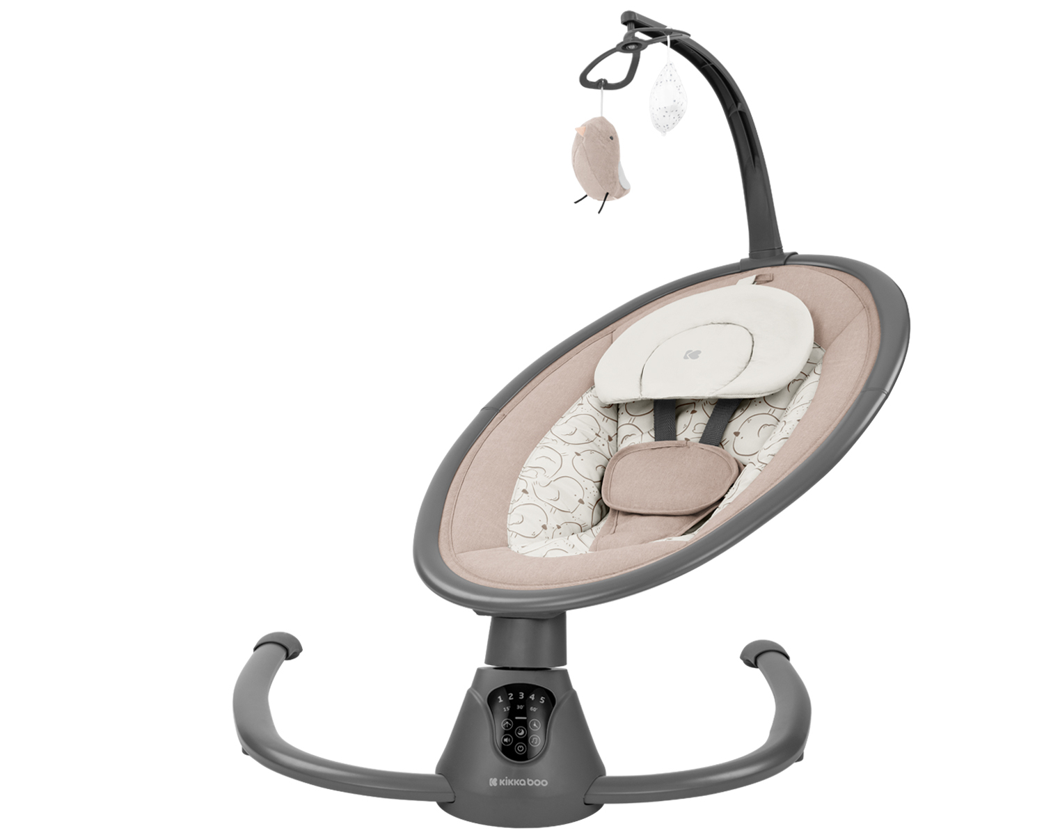 Houpací lehátko elektrické Twiddle Beige