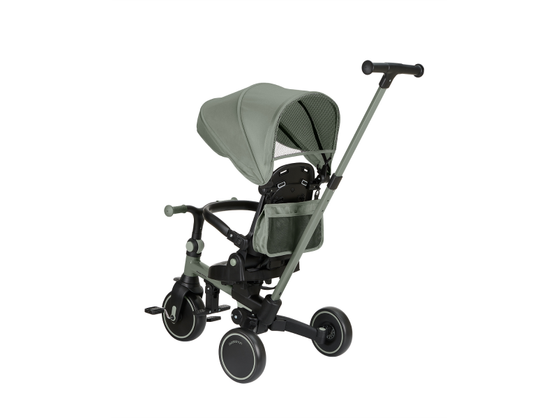 Tříkolka 8v1 Aluma Army Green