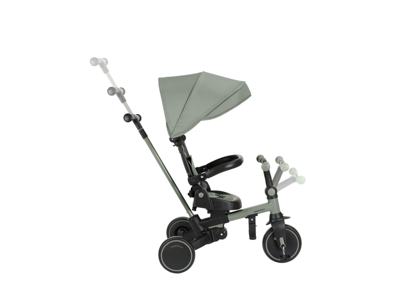 Tříkolka 8v1 Aluma Army Green