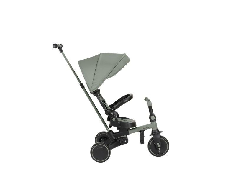 Tříkolka 8v1 Aluma Army Green