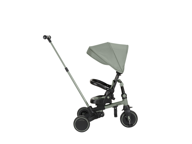 Tříkolka 8v1 Aluma Army Green